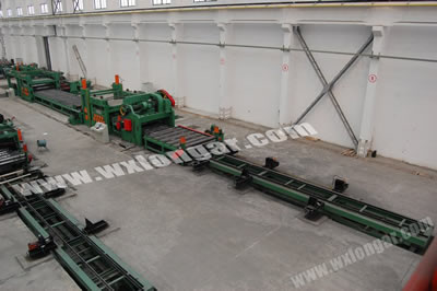 WXLJ-25X2500mm Heavy Gage Steel Cut-To-Length Line