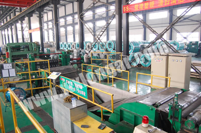 <b>WXLJ2-8X2000mm HR Steel Coil Slitting line</b>