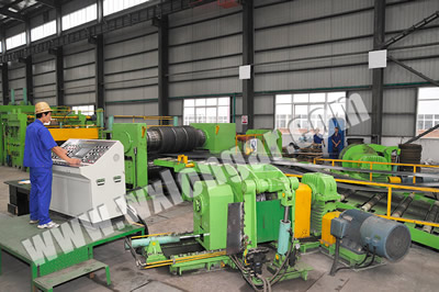 WXLJ3-12X2000mm Heavy Gage Slitting line