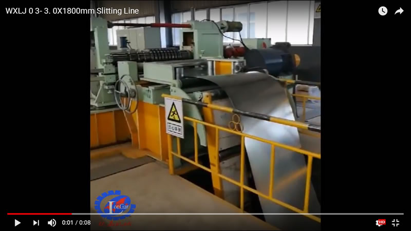 WXLJ 0.3-3.0X1800 Slitting LINE